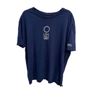 USA Athens 2004 Olympics T-shirt XXL Roots Official Outfitters Made in Canada